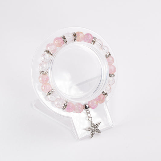 Shining Star Pink Bracelet