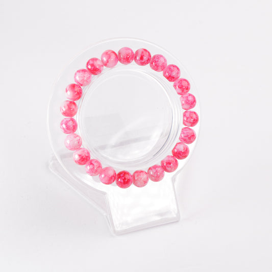 Pink Hibiscus Bracelet